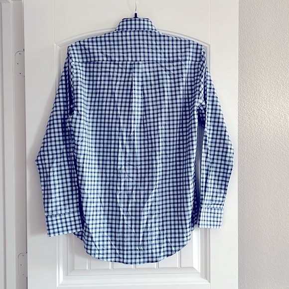 Peter Millar Crown Soft Cotton Silk Sport Shirt in Blue, Size M, New w/Tag $148 - Picture 3 of 9